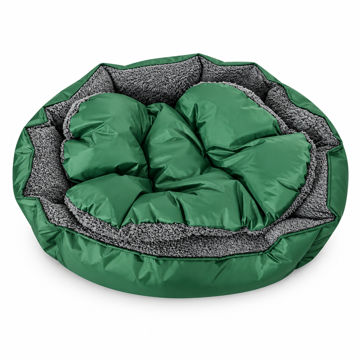 Moda Oval Waterproof Pet Bed – 75 × 60 cm