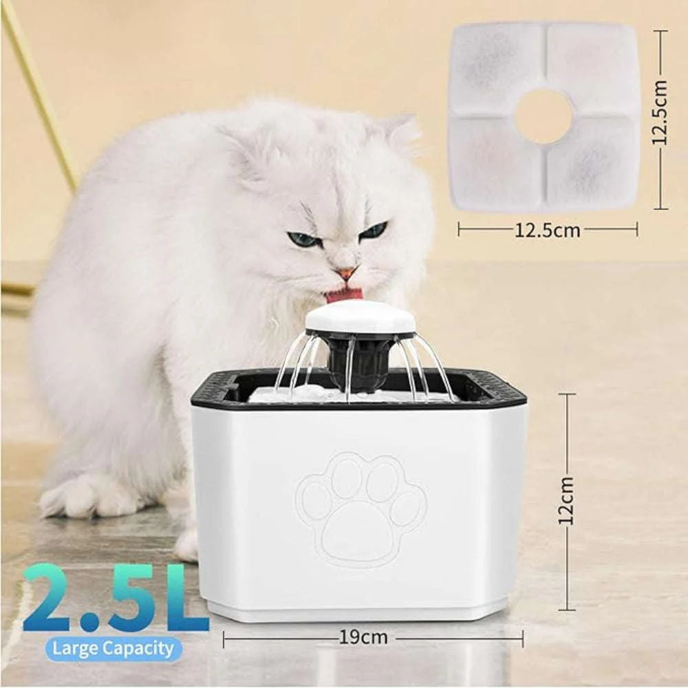 Automatic water fountains for pets 2L