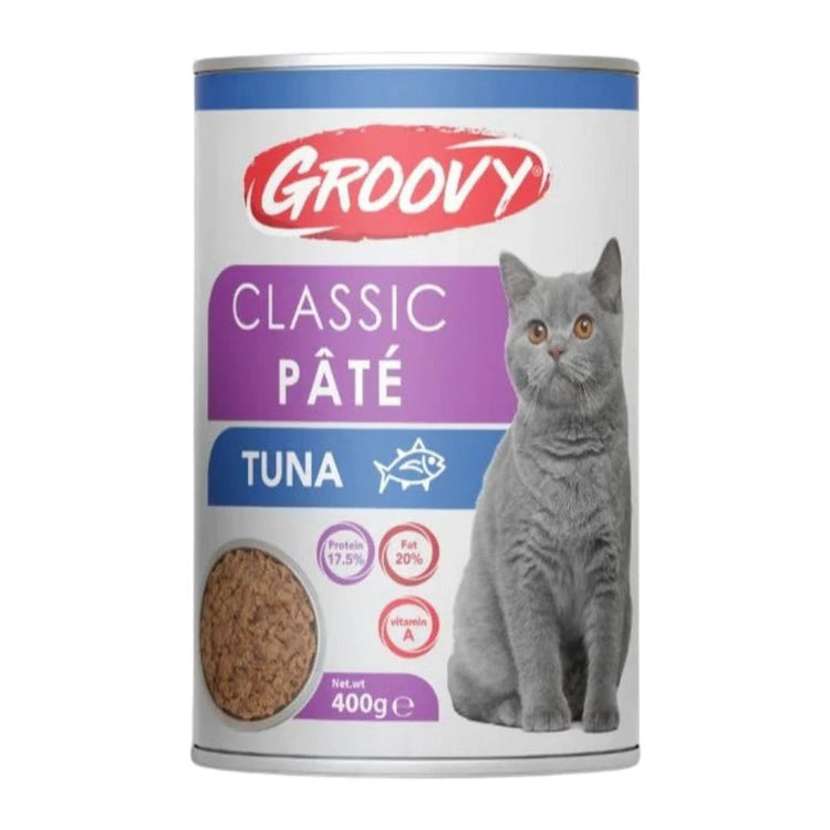 Groovy Wet Food For Cats Classic pate 400g