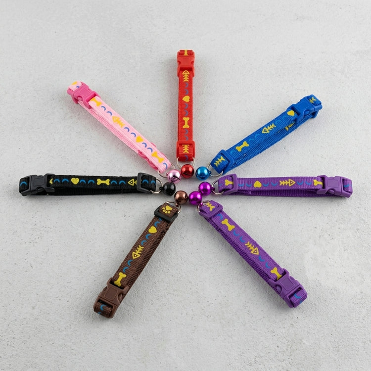 Patterned Cat Collars
