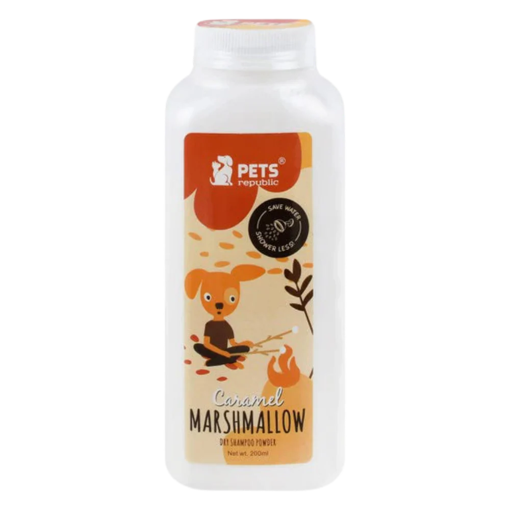 Pets Republic Dry Shampoo Powder Caramel Marshmallow 200g