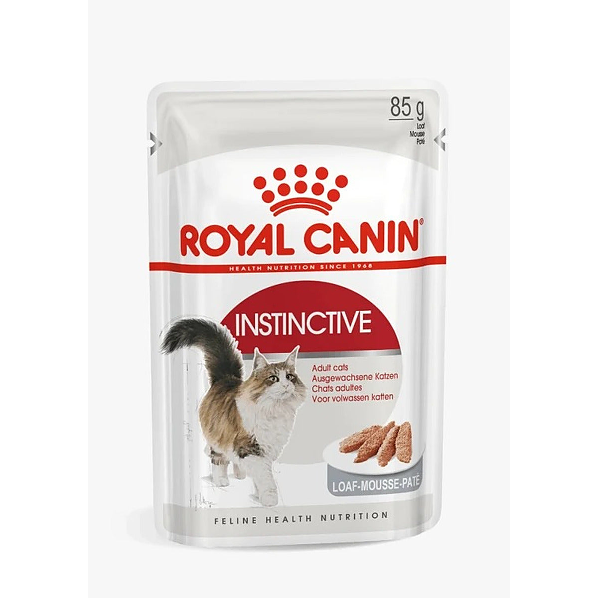 Royal Canin Instinctive Cat Wet Food In Loaf Pouch 85g