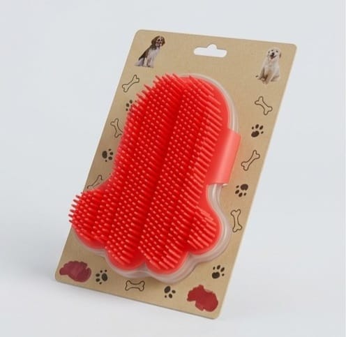Pet Grooming Brush Mitt