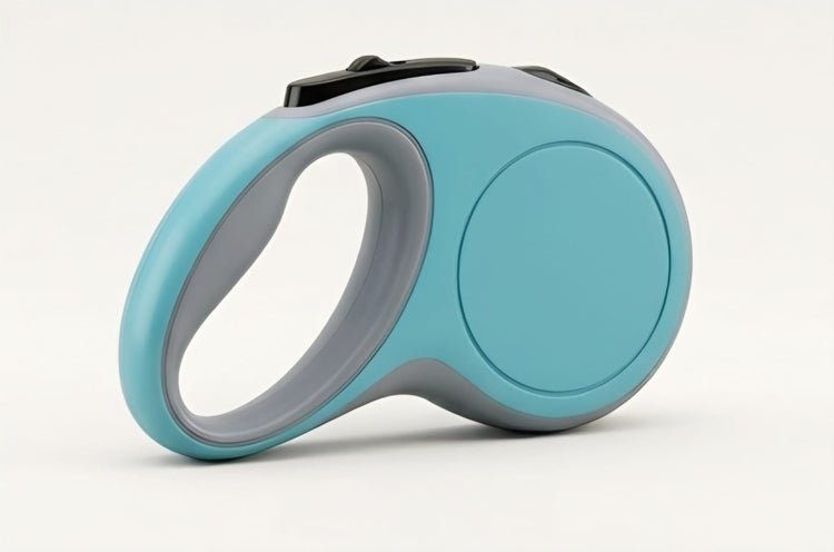 Retractable Dog Leash (Blue Paw Design)