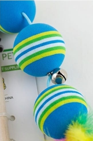 Interactive Cat Teaser Wand Toy