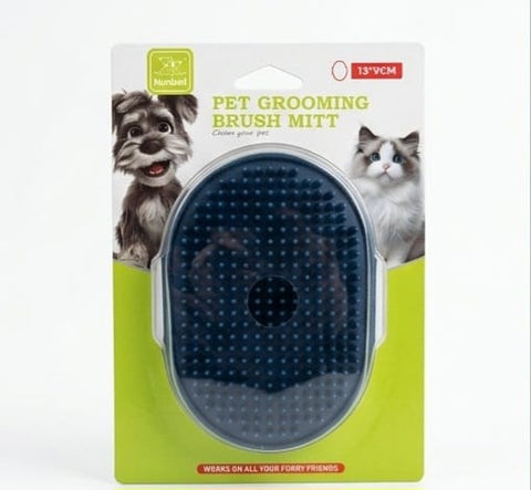 Pet Grooming Brush Mitt