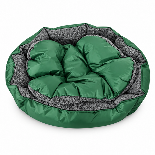 Moda Oval Waterproof Pet Bed – 75 × 60 cm