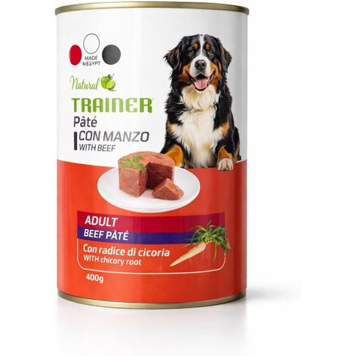 Trainer Adult Wet Dog Food Pate With Chicory Root ( 400 Gram )