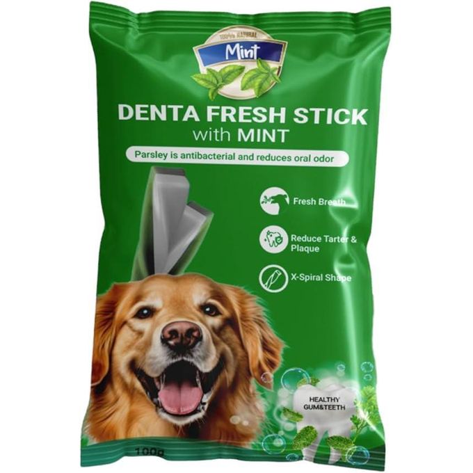 Rich Denta Fresh Stick For Adult Dogs With Mint 4 Sticks