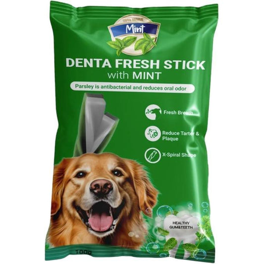 Rich Denta Fresh Stick For Adult Dogs With Mint 4 Sticks