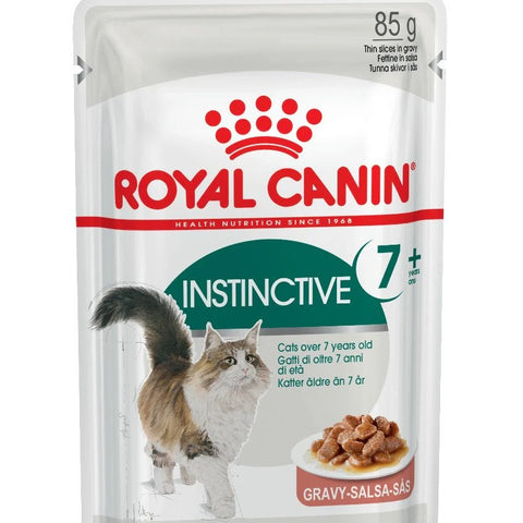 Royal Canin Instinctive +7 Cat Wet Food In Gravy Pouch 85g