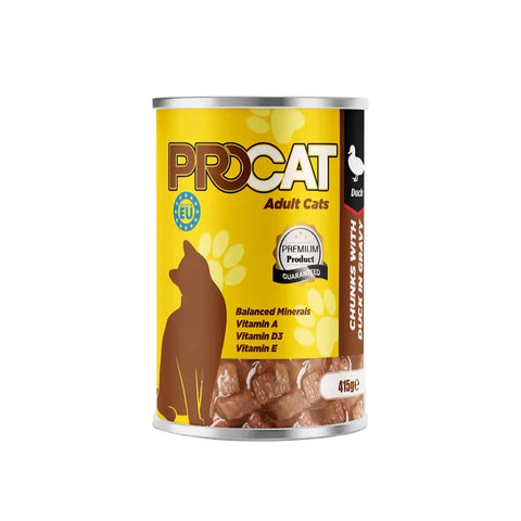 Pro Cat Wet Food For Adult in Chunks in Gravy 415G