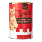 Yummy Cat Food in Gravy Chunks 400g