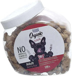 Orgo organic biscuits dog treats with Beef & Rice 500 g