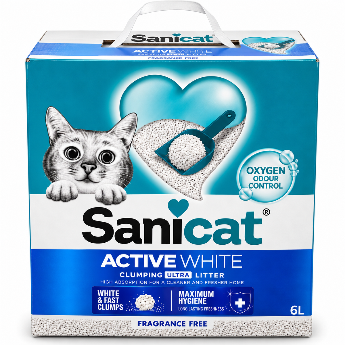 Active white clumping ultra 6L