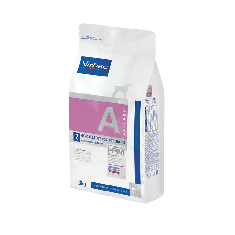 Hypoallergy With Hydrolysed Fish Protein Virbac All Breeds Adult Dog Food (3kg)