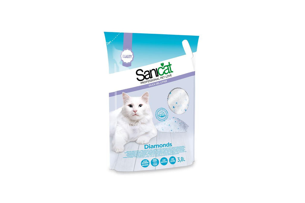 SaniCat Diamonds Silica Gel 3.8 L