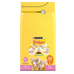 Purina Friskies Junior with Chicken, Milk and Vegetables Dry Cat Food 1.5kg
