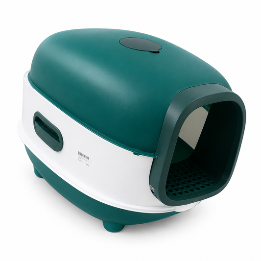Litter box Green x White XXL