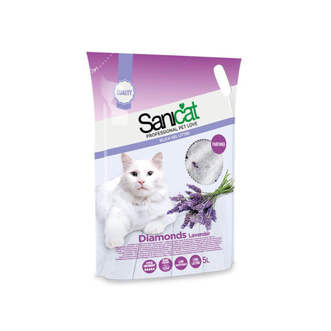 SaniCat Diamonds Lavender 5 L