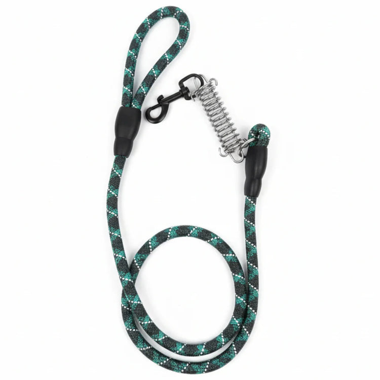 Premium Reflective Rope Leash with Spring Buffer 85 Cm