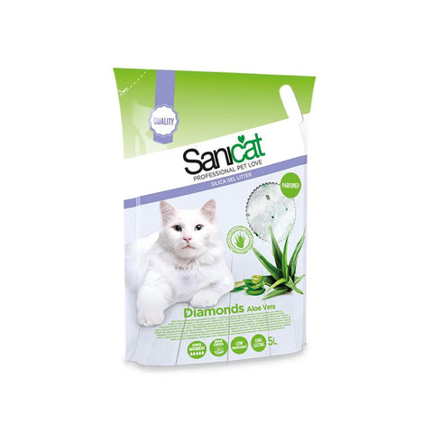 SaniCat Diamonds Aloe Vera 5 L