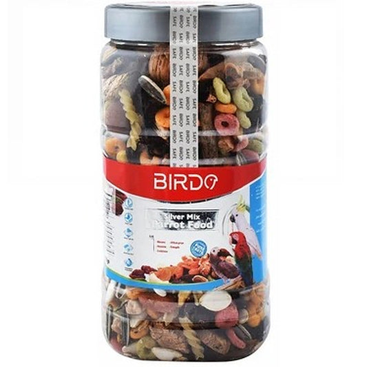 Birdo Silver Mix Parrot Food 500 gm