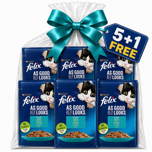 Purina Felix As Good As It Looks –in Jelly | 5+1 FREE
