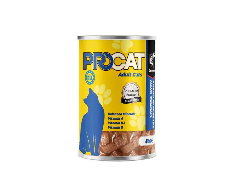 Pro Cat Wet Food For Adult in Chunks in Gravy 415G