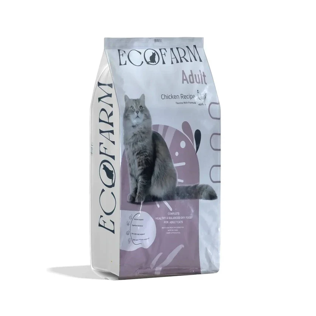 Ecofarm Adult Cats Dry Food Chicken 4Kg