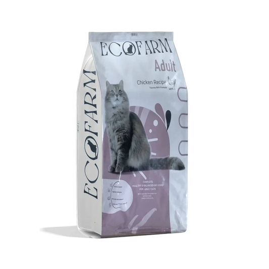 Ecofarm Adult Cats Dry Food Chicken 4Kg