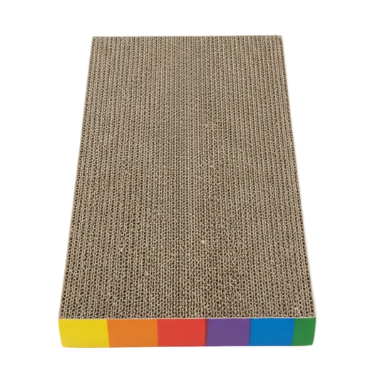 Extendable Cat Scratching Cat Scratching Post Rainbow Color With Cat nip 42 Cm * 19 Cm