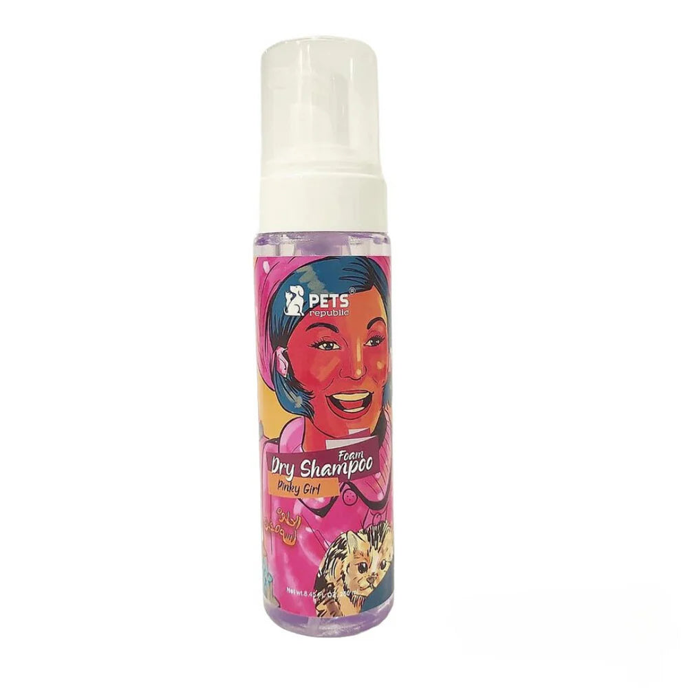 Foam Dry Shampoo 250Ml - Pinky Girl
