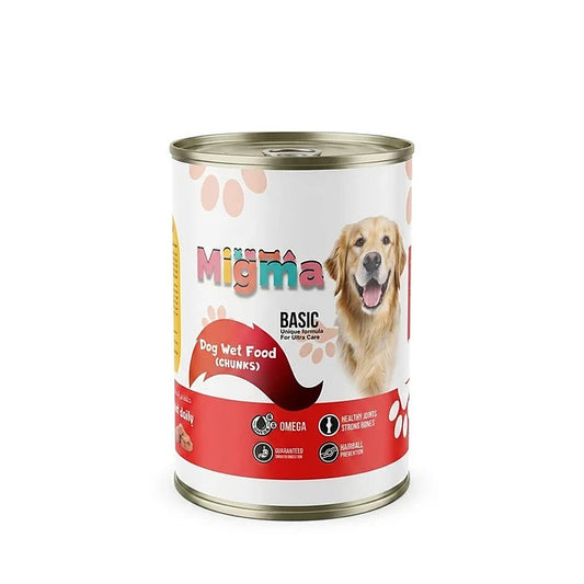 Migma Basic Dog Wet Food – Chicken Chunks in Gravy for Ultra Care, 400g
