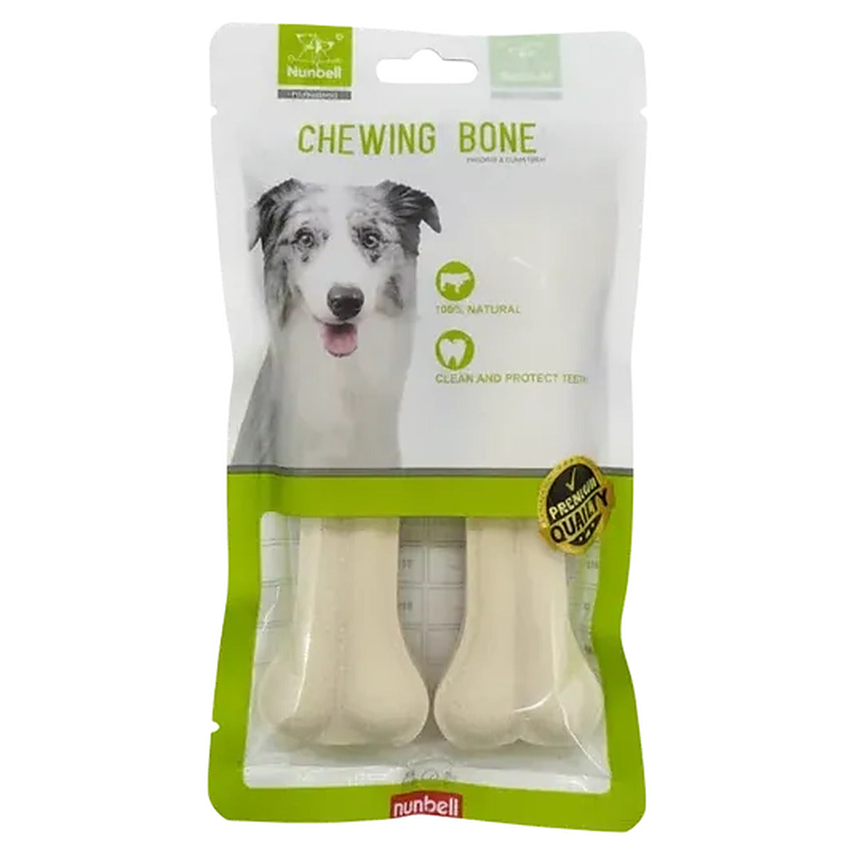 Nunbell Chewing Bone Dog Treat 2 Bone