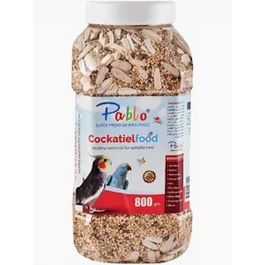Pablo Cockatiel Seed Mix 800 gm