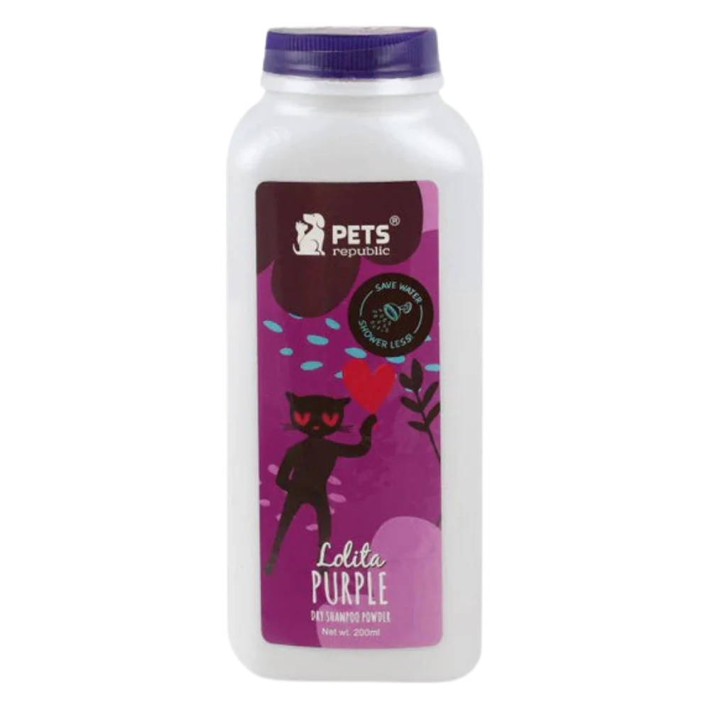 Pets Republic Dry Shampoo Powder Lolita Purple 200g