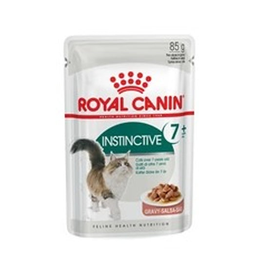 Royal Canin Instinctive +7 Cat Wet Food In Gravy Pouch 85g