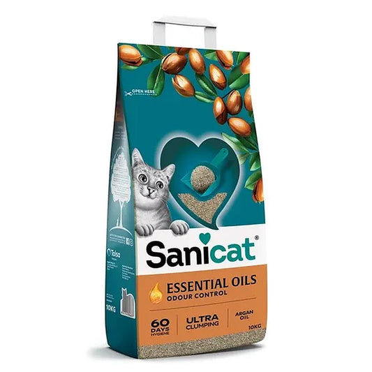 Sanicat Ultra Clumping Oils Argan 10 Kg