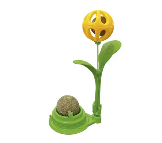 Catnip Toy For Cats  with a ball and a bell