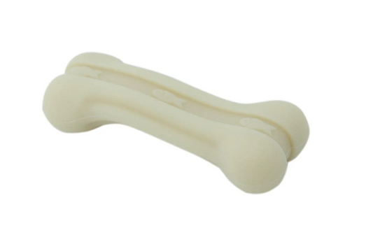 Glow-in-the-Dark Dog Bone Toy
