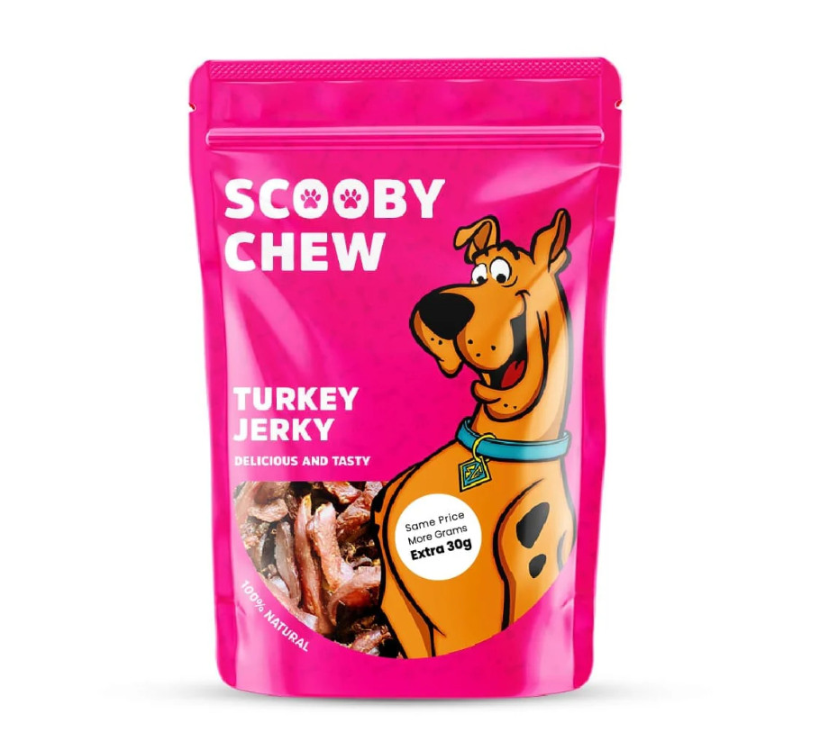 Scooby Chew Turkey Jerky 150g