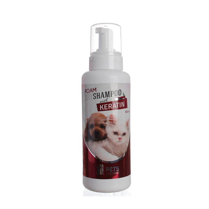 Dry foam shampoo keratin 520ml