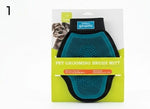 Pet Grooming Brush Mitt