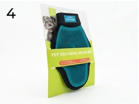 Pet Grooming Brush Mitt