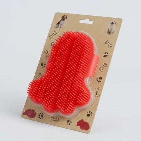 Pet Grooming Brush Mitt