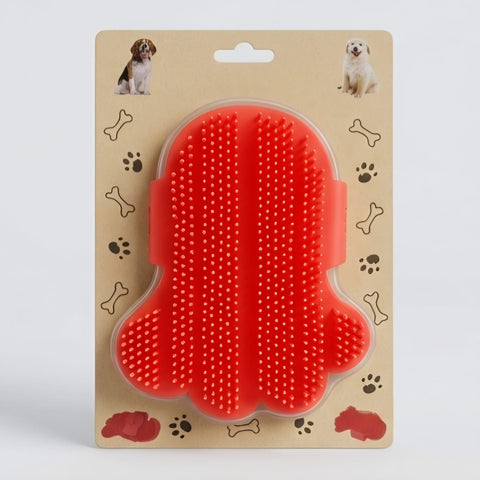 Pet Grooming Brush Mitt