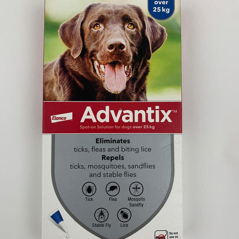 Advantix (spot-on solution for dogs over 25kg)