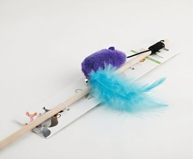 Interactive Cat Teaser Wand Toy