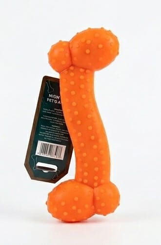 Rubber Dog Chew Bone Toy